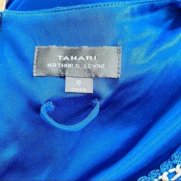 Tahari cocktail wedding guest dress - Picture 3 of 3